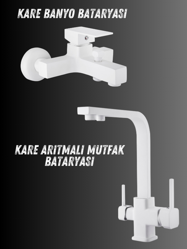 Banyo%20Bataryası%20ve%20Arıtmalı%20Mutfak%20Bataryası%20Kare%20Model%20Beyaz%20İkisi%20bir%20arada