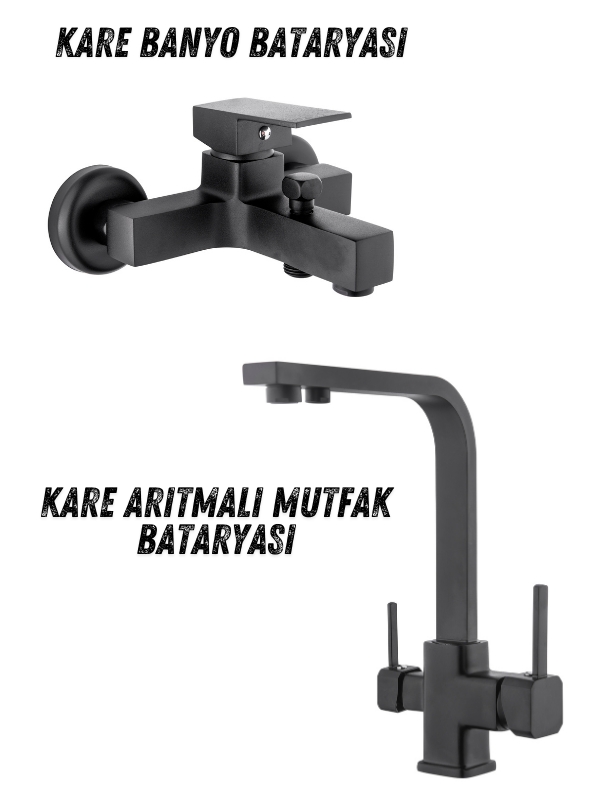 Banyo%20Bataryası%20ve%20Arıtmalı%20Mutfak%20Bataryası%20Kare%20Model%20Siyah%20İkisi%20bir%20arada