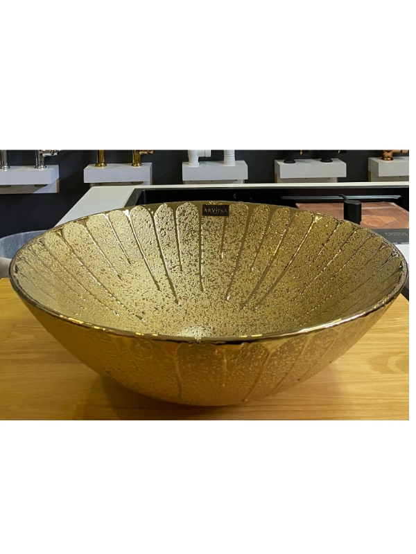 Tezgah%20Üstü%20Seramik%20Çanak%20Lavabo%20Gold